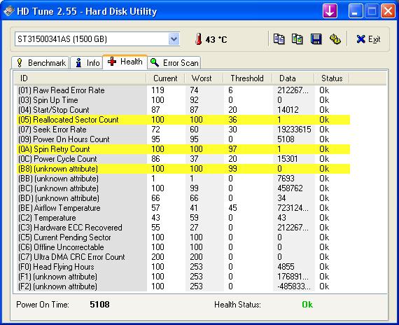  HD tune programlı ile harddisk testi resimli anlatım