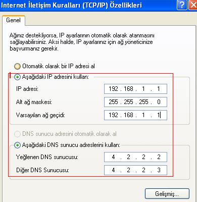  format sonrası internet bağlantı sorunu??