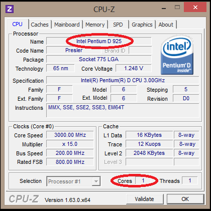  İşlemcim sadece tek çekirdekmi çalışıyor?
