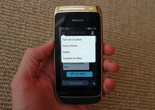 Viber uygulaması Asha 300 serisine geldi
