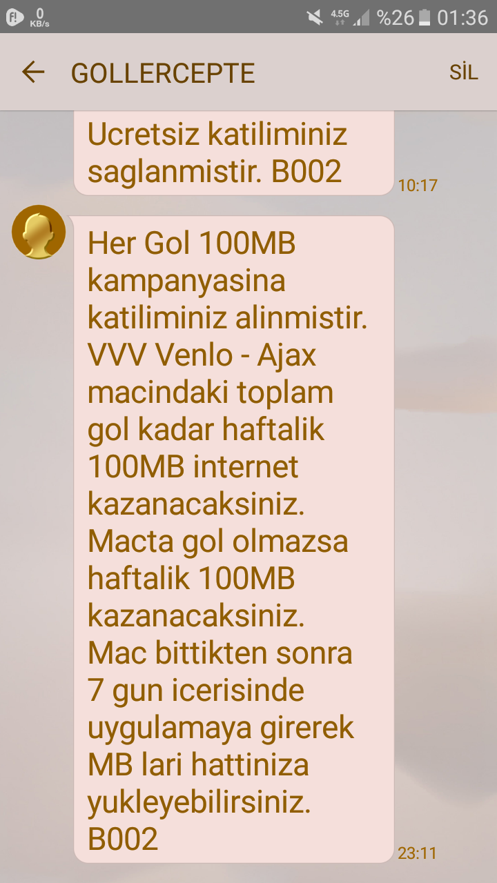 Turkcell Goller Cepte Maç Seçimi