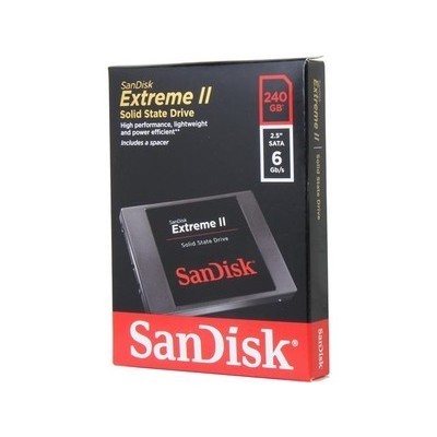  SATILIK SANDISK EXTREME II SSD 240GB 2,5' SATA 6Gb/s