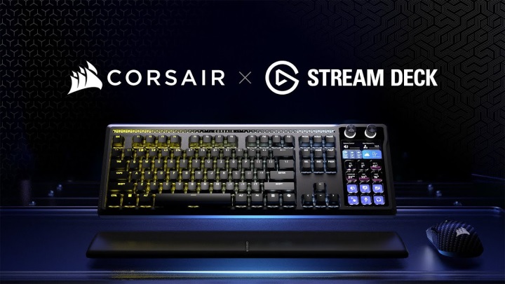 Corsair'den yayıncı ve oyunculara özel özelleştirilebilir klavye