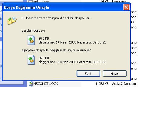  msgina.dll dosyasını nasıl değiştiririm