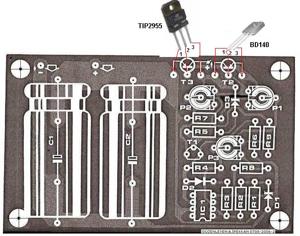  24V. akü şarj otomatik kesmeli