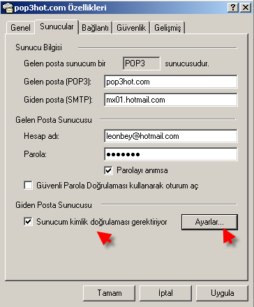  Artık Hotmail i outlookta POP3 olarak kullanalım