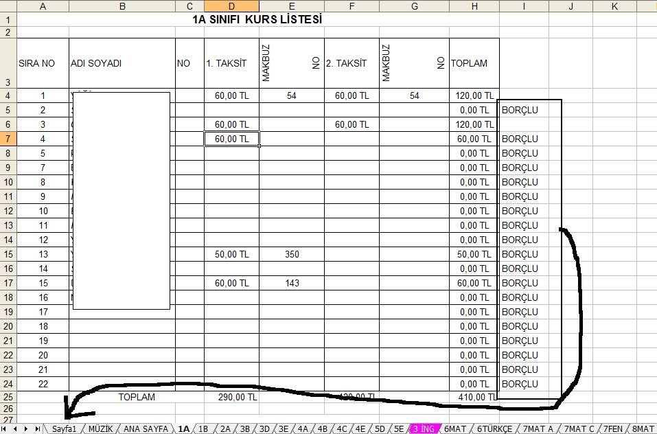  excel de formül yardımı yapabilecek?