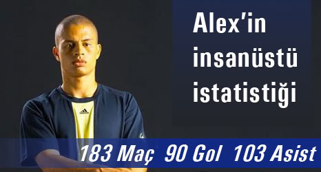  Alex`in İnsanüstü İstatistiği!