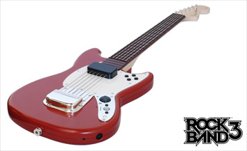  Rock Band 3 Fender Mustang Wireless Gitar
