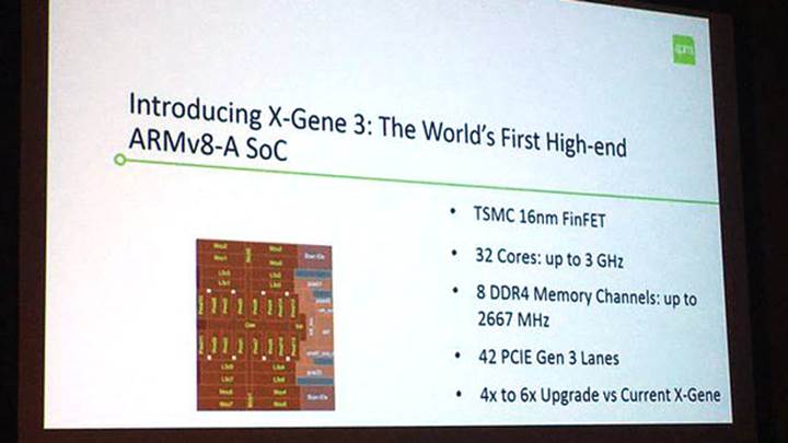 Macom X-Gene 3: En güçlü ARM işlemci ile tanışın