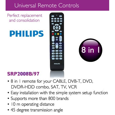 Как настроить универсальный пульт филипс. Универсальный пульт Филипс коды для телевизора srp2008. Универсальный пульт Philips srp2008. Универсальный пульт, Philips srp2008b/86. Универсальный пульт для телевизора Philips srp2008/10.