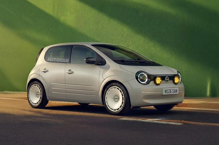 Nissan Wave: Twingo temelli yeni elektrikli şehir otomobili geliyor