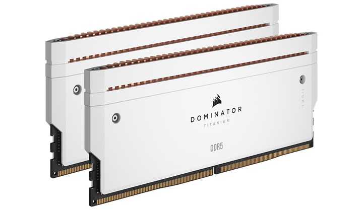 Corsair, çıkartılabilir RGB çubuklu Dominator Titanium DDR5 RAM'i duyurdu