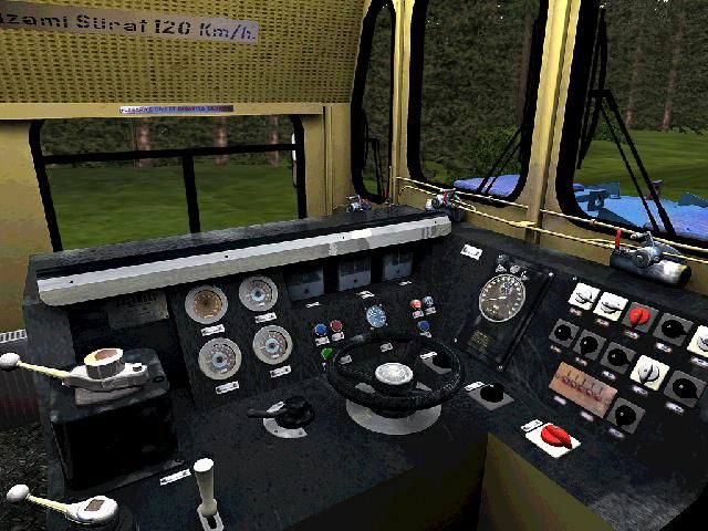  TCDD tren similatörü