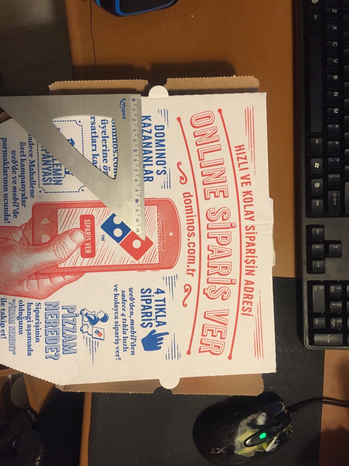  Allah aşkına, bu pizza kaç kişilik?