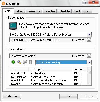  8600 GT Pipeline Ve Overclock