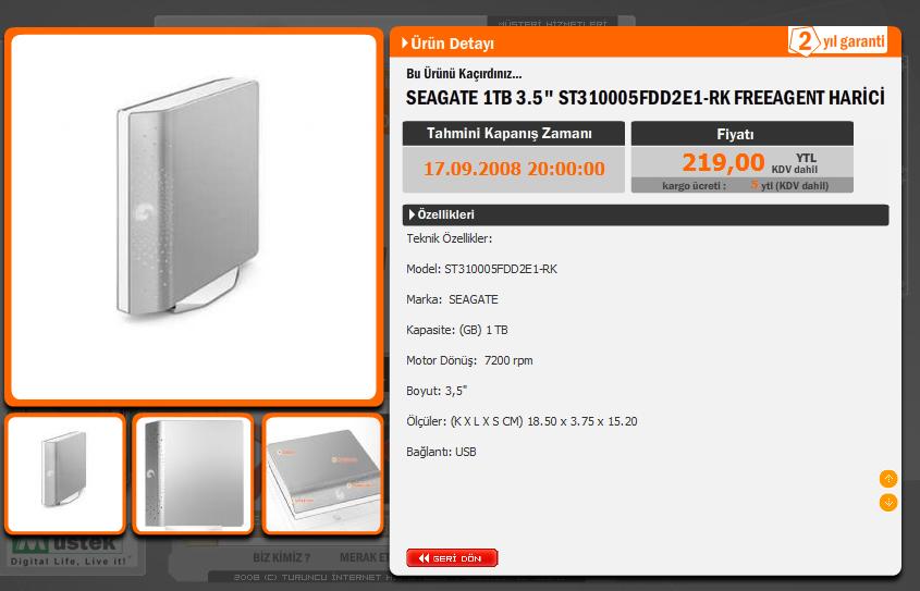  Seagate 3,5 HDD için Adaptör Arıyorum Nerden Bulurum YARDIM