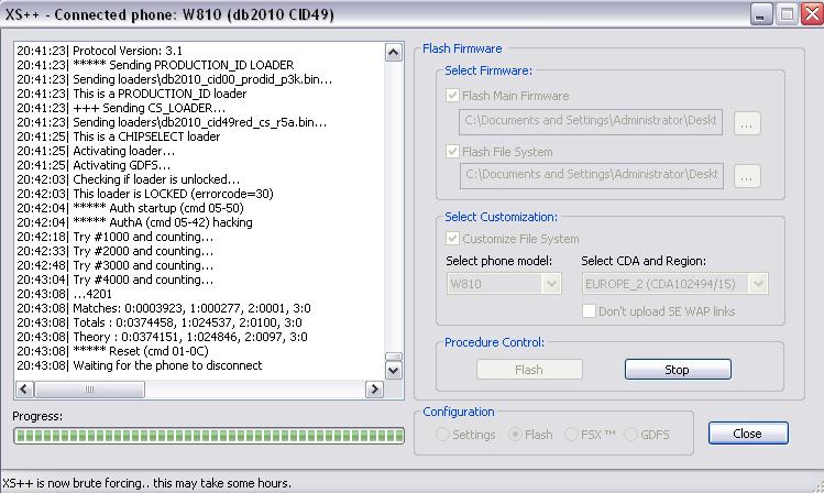  W810 Flash Tema,  Ses Ayarları (Acoustic) ve CamDriver