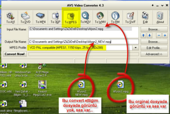  @@* VIDEO CONVERT, EDIT, PLAYER , CODEC... SON NOKTA *@@