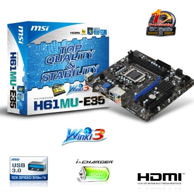  MSİ H61MU-E35