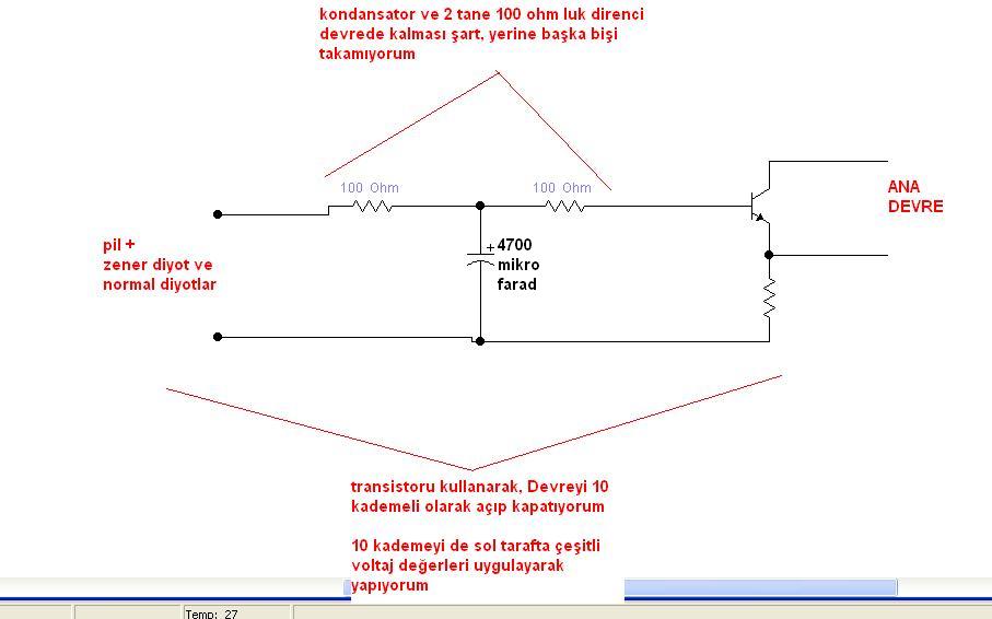  voltajı düşürmek