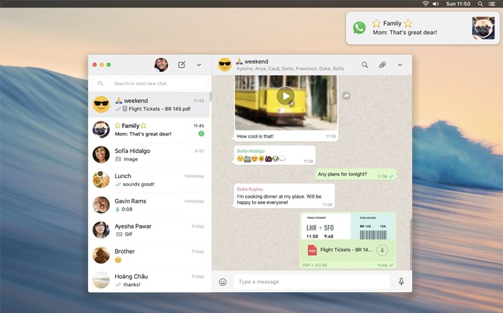 WhatsApp Mac betası herkese açıldı