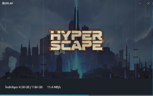 Hyper Scape [Ubisoft FTP Battle Royale Game] Türkçe Arayüz.