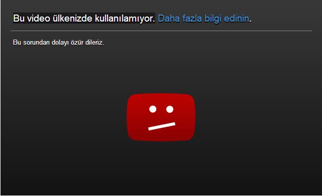  Bu video ülkenizde kullanılamıyor