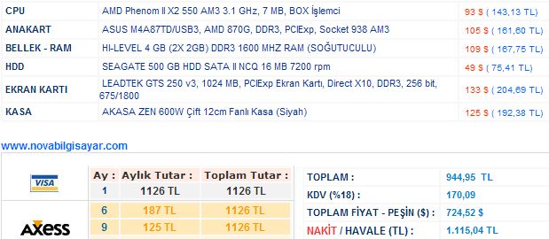  1000-1200 tl arası sistem önerisi