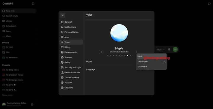 OpenAI'ın yeni sesli modeli Bidi 1 sızdı; ChatGPT artık çok daha akıcı konuşuyor