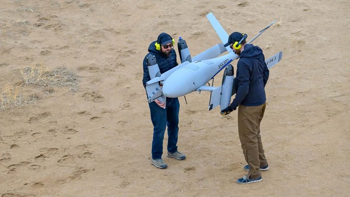 ABD’nin benzersiz tasarımlı drone’u donanma tarafından test edildi