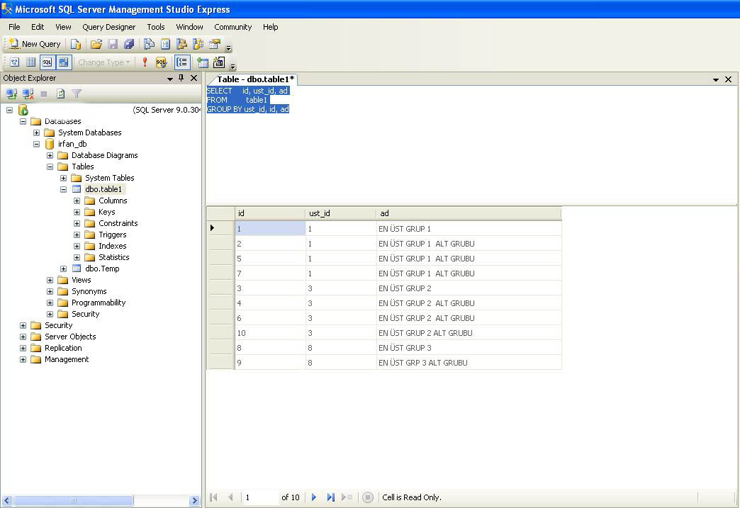  Sql Fırtınası