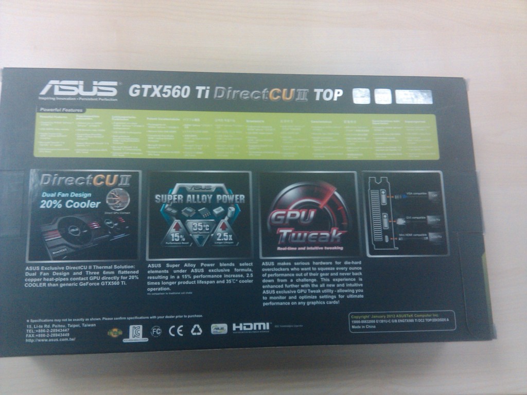  Orjinal mi acaba Asus GTX 560 TI DC2 ?