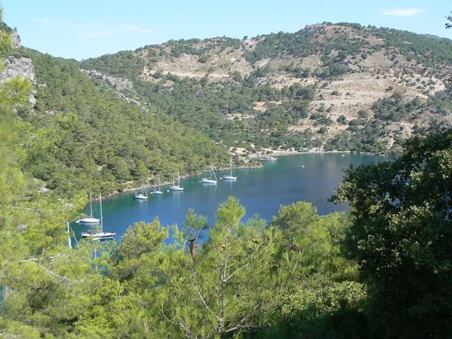  Göcek resimleri, Göcek koyları ve mavi yolculuk