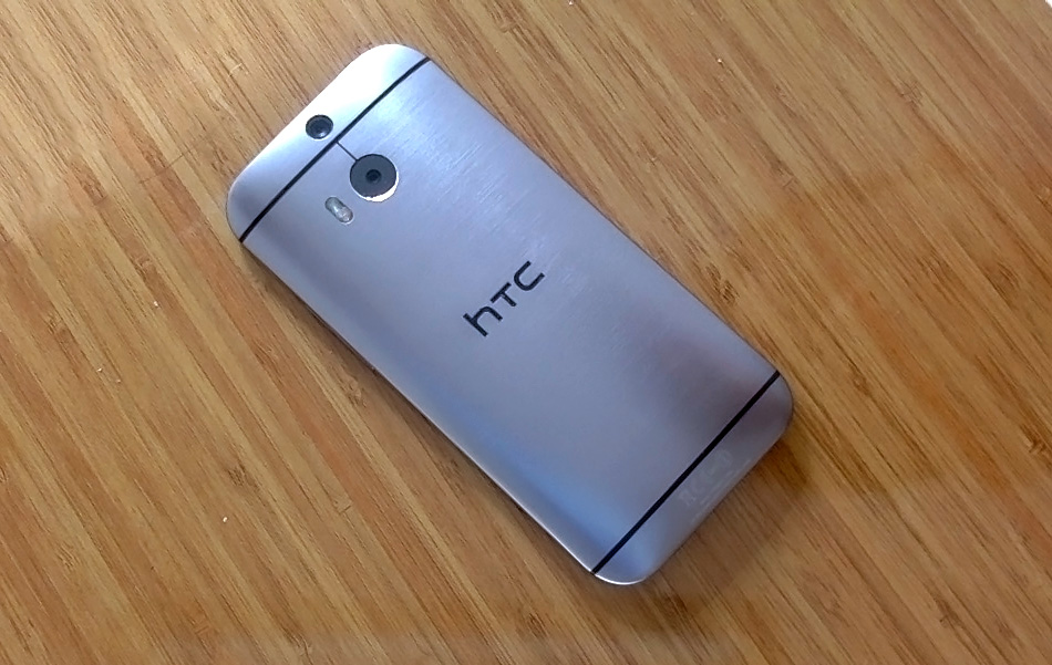  HTC ONE M8 - GUN METAL - KUTULU