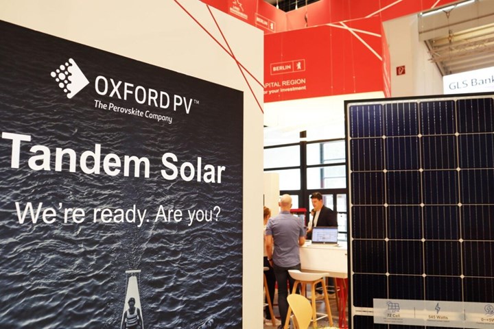 Oxford PV, %20 daha verimli tandem güneş panellerini ticarileştiren ilk şirket oldu