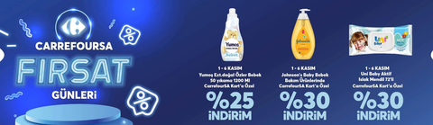 CarrefourSa Kart'la; indirimi yakala