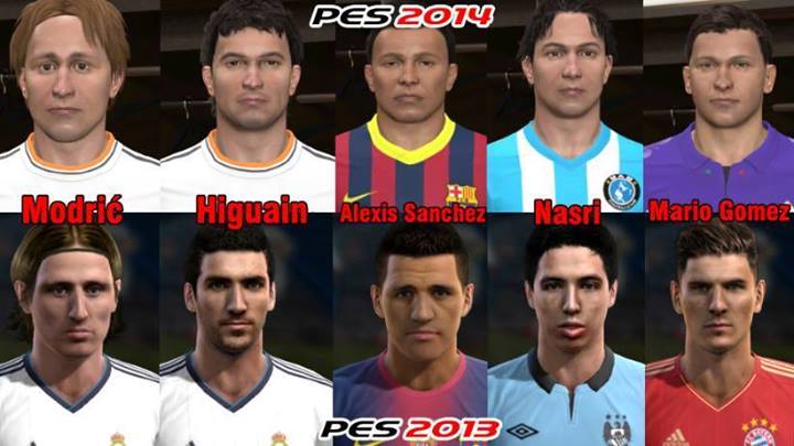  Pes 2014 #Oyundaki Faciaları Topluyoruz..