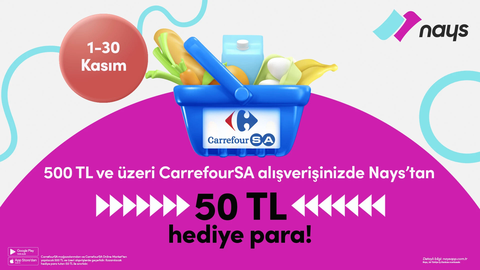 CarrefourSa Kart'la; indirimi yakala