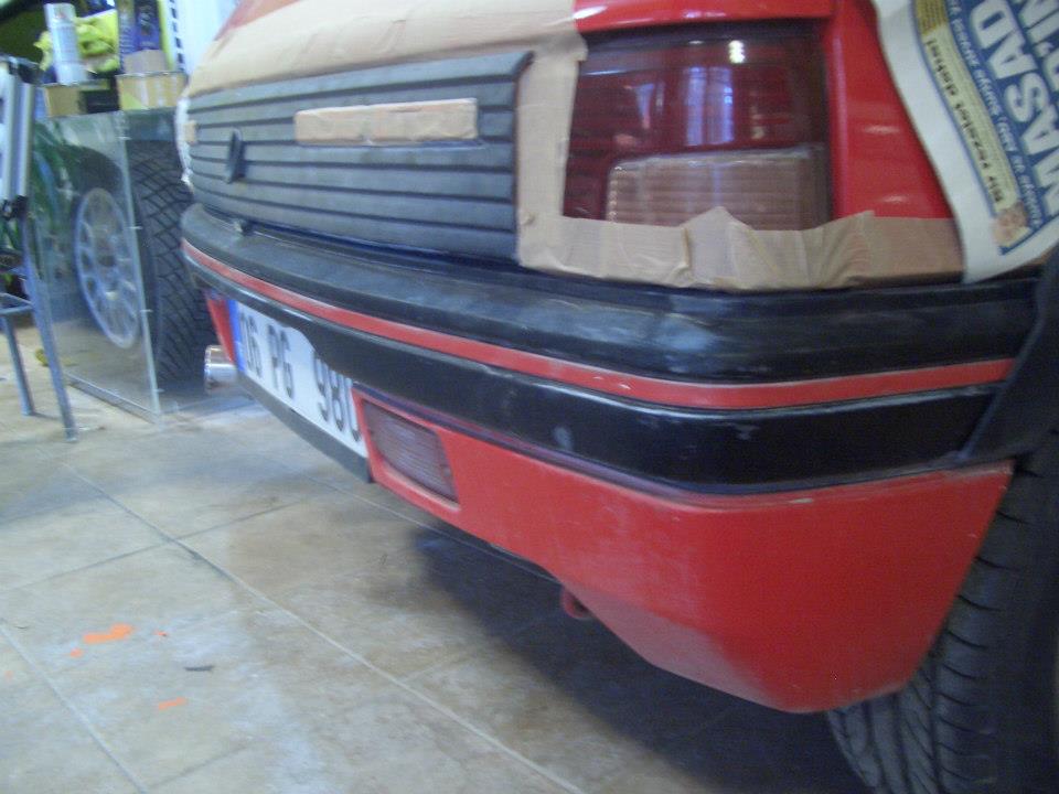  1991 Peugeot 205 GTI Araç Yenileme - Fast Care oto mini onarım