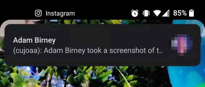 Instagram ekran görüntüsü (SS) alınca bildirim gider mi?