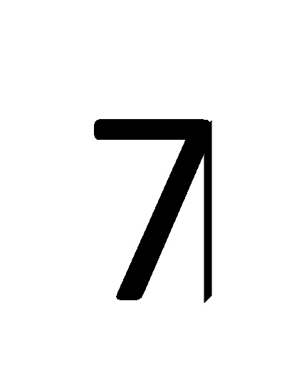  7 sayısının arasındaki açı kaç derece?