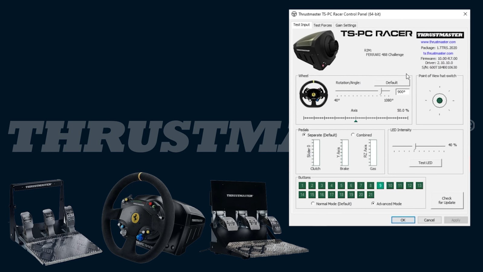 Thrustmaster TS-PC Racer Ferrari 488 Challenge Edition test masamızda!