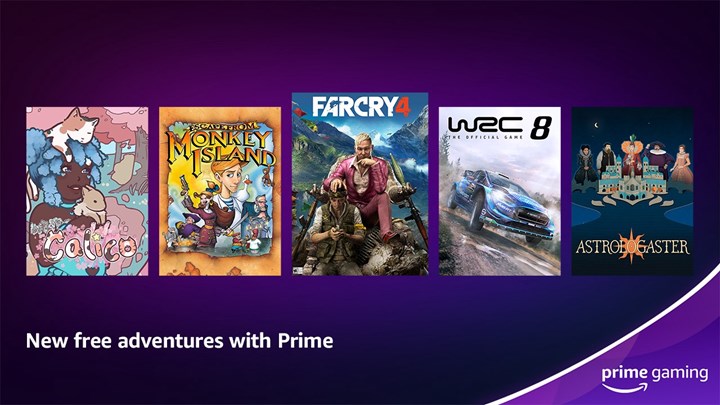 Amazon'un Prime üyelerin Haziran 2022'de ücretsiz vereceği oyunlar belli oldu