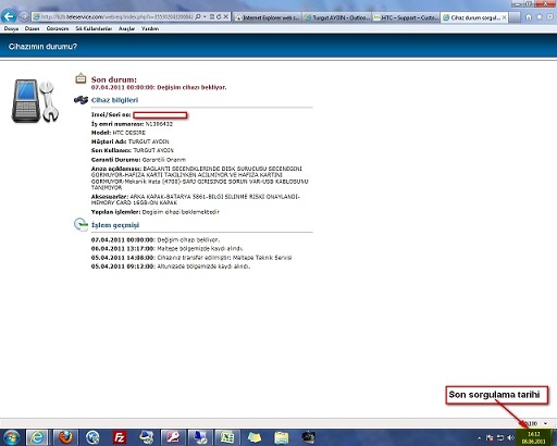  teleservice garantili cihazlara dikkat