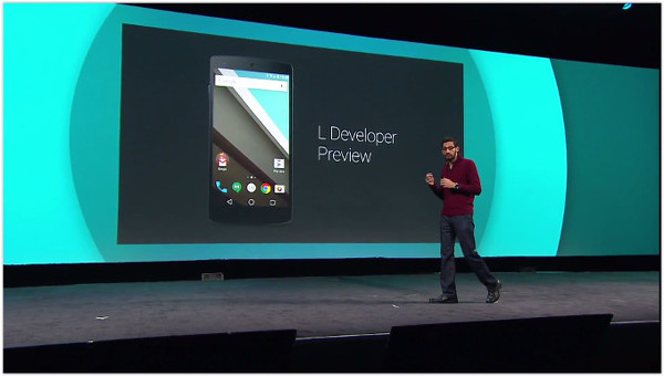 Android L resmen lanse edildi