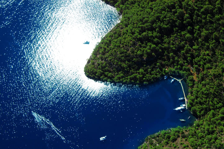  Göcek resimleri, Göcek koyları ve mavi yolculuk