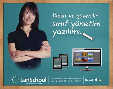 Öğrencileri Teknoloji ile Eğitmenin Kontrollü Yolu: LanSchool