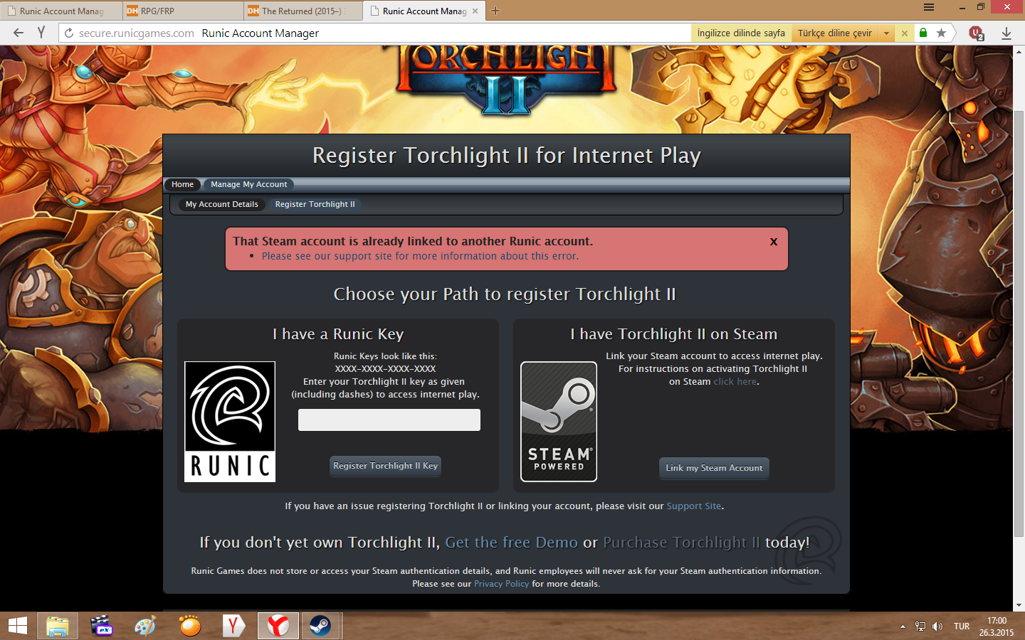 torchlight 2 steam download free