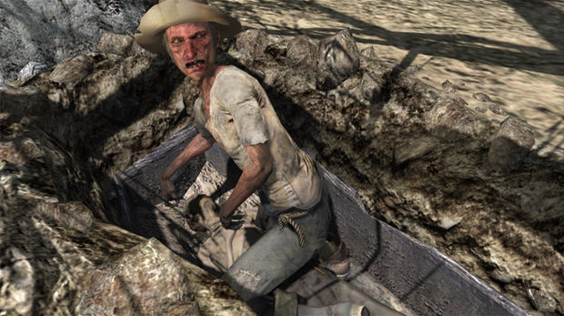 These Red Dead Redemption characters need to bathe screenshot